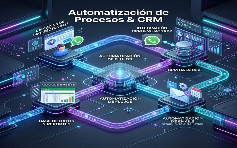 Chatbots y automatización de procesos con n8n