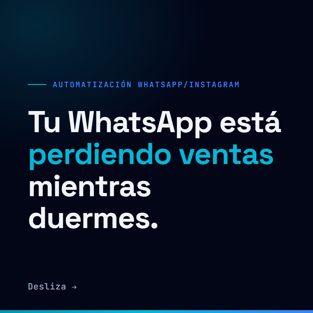 Slide real de un carrusel de Instagram generado y publicado por la automatización de RRSS de Soluciones Takana