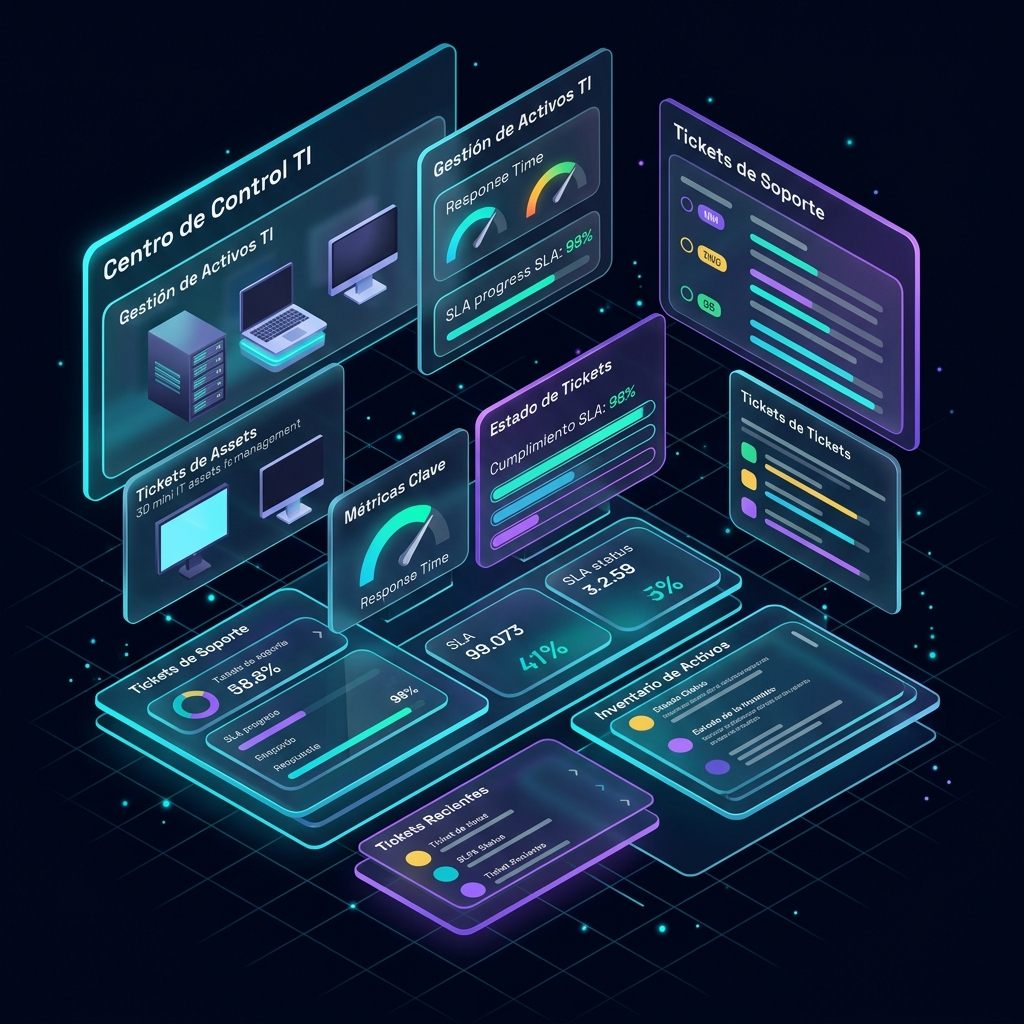 Inventario de Activos y Tickets GLPI